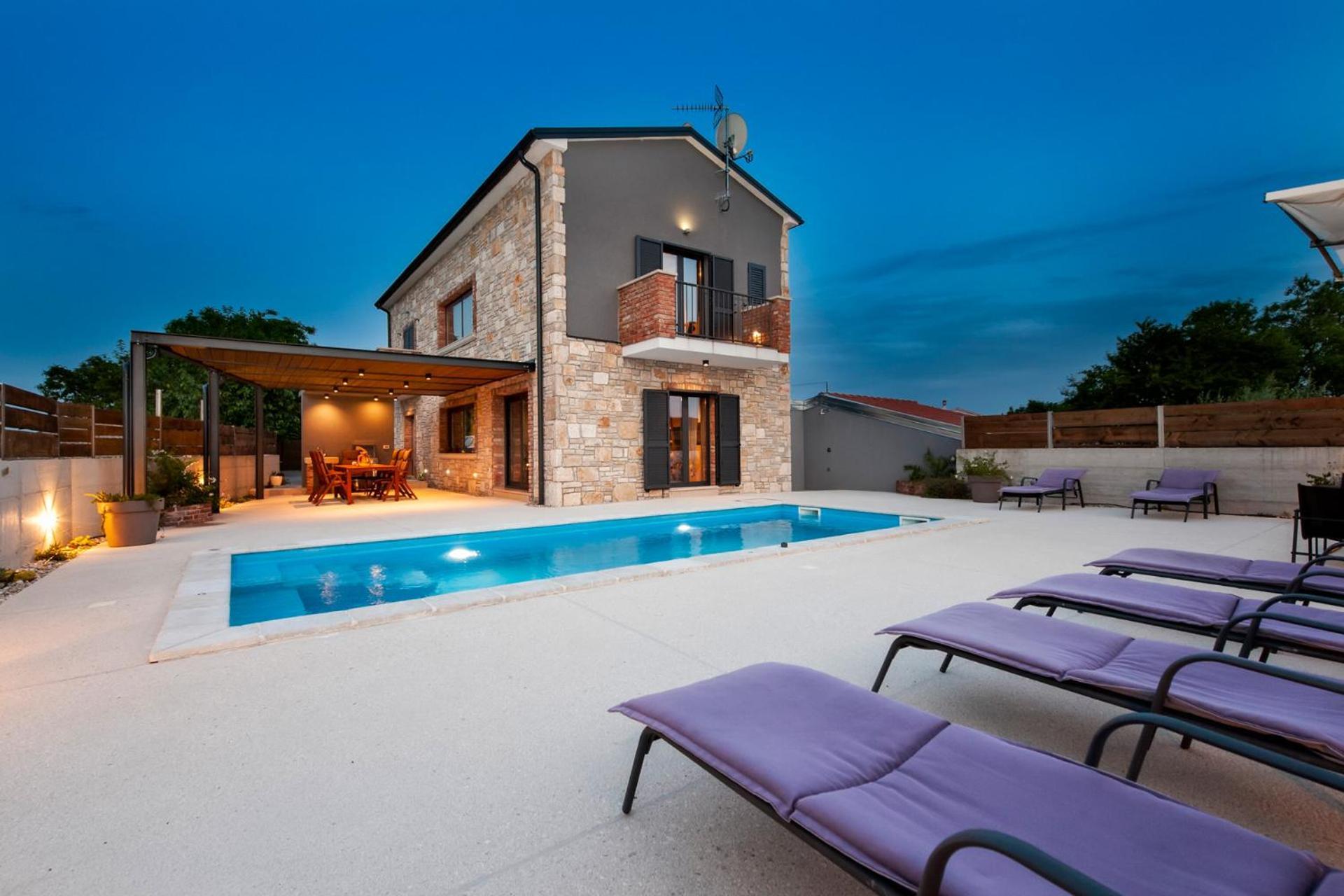 Villa Baraka With Private Pool Near Rovinj - Wiibuk Kanfanar Exterior photo